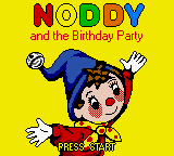Noddy and the Birthday Party (Europe) (En,Fr,De,Es) Title Screen